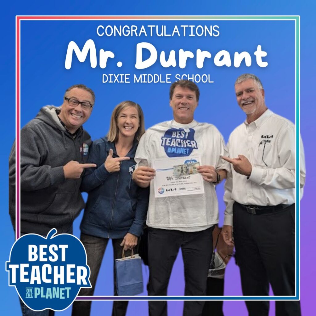 Mr. Durrant is The Best Teacher on the Planet - Planet 105.1
